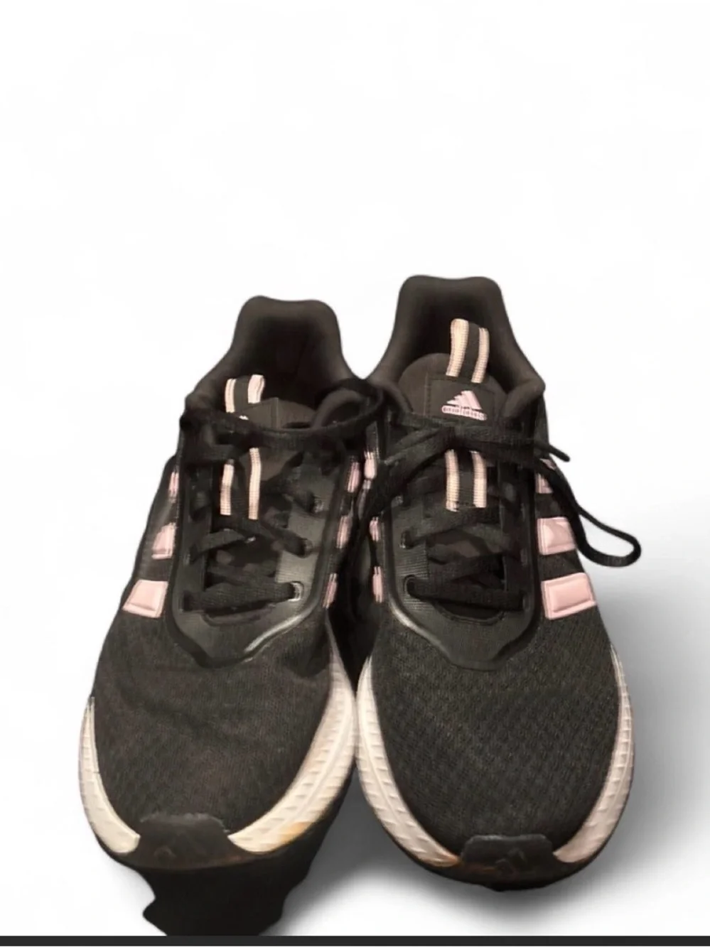 adidas Black and Light Pink Women's Running Shoes